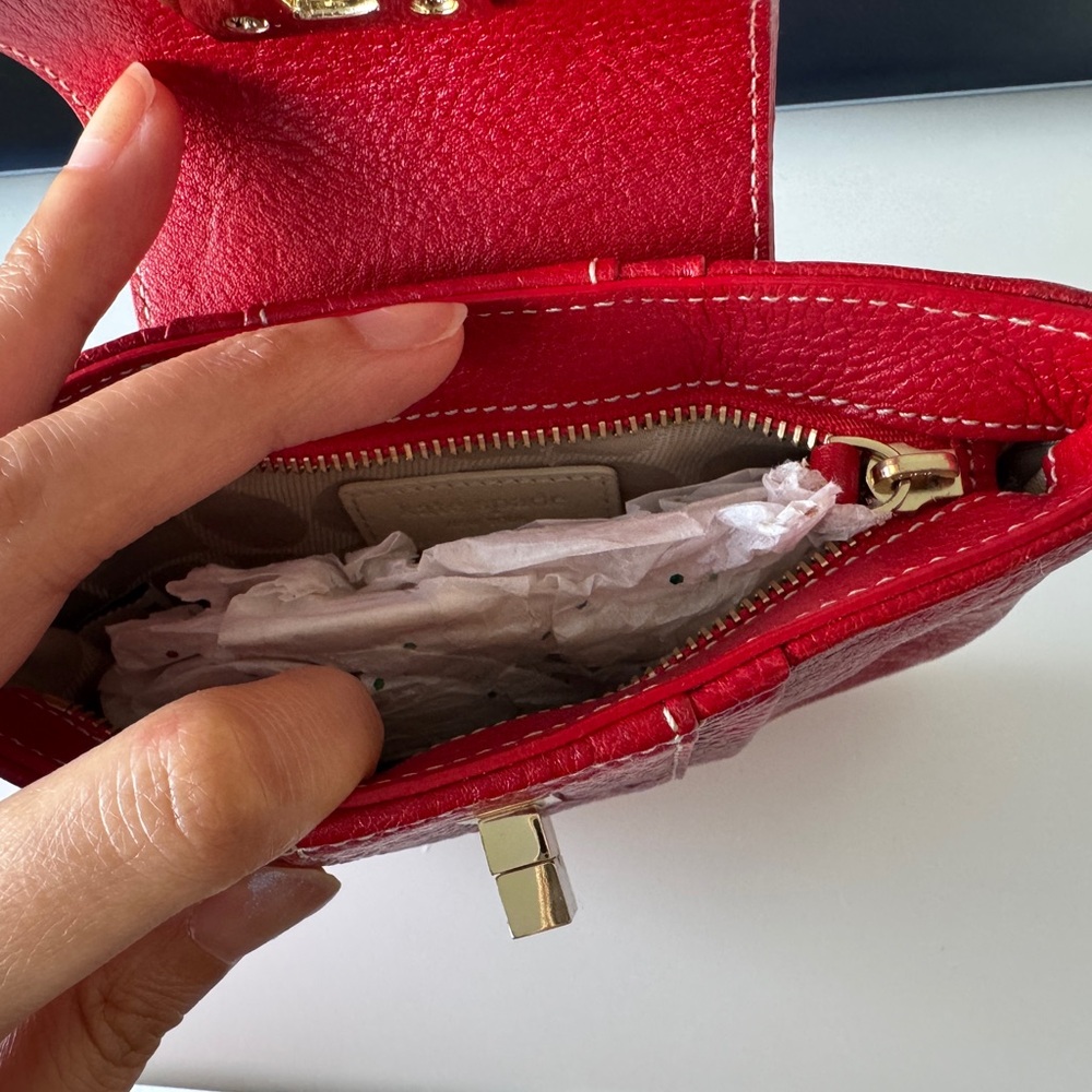 Kate Spade Red Leather Wallet - Picture 4 of 8